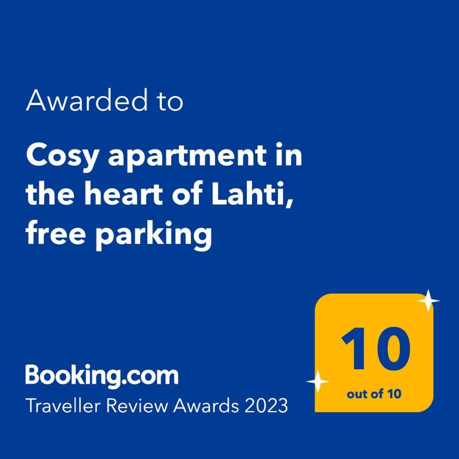 Cosy Apartment In The Heart Of Lahti, Free Parking Ngoại thất bức ảnh